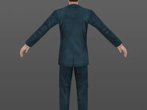 man 52 -with 250 animations 3D Model