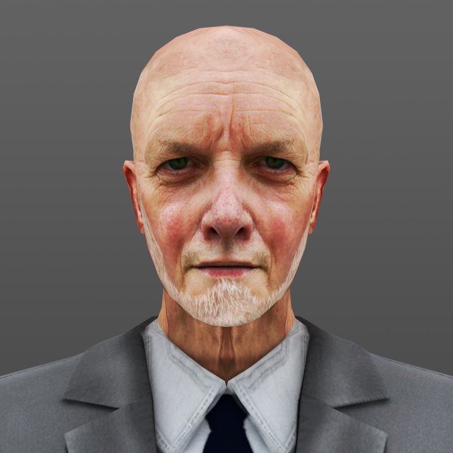 man 53 -with 250 animations Modèle 3D .c4d .max .obj .3ds .fbx .stl .blend 