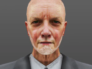 Mann 53 &ndash; mit 250 Animationen 3D Modell