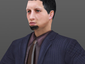 man 54 -with 250 animations 3D Model