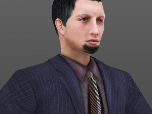 man 54 -with 250 animations 3D Model