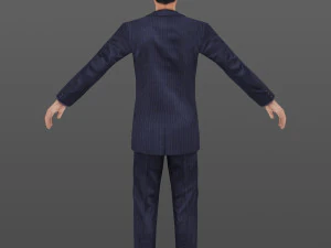 man 54 -with 250 animations 3D Model