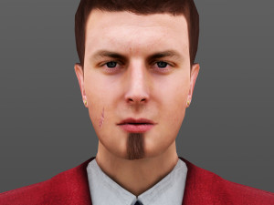 man 55 -with 250 animations 3Dモデル