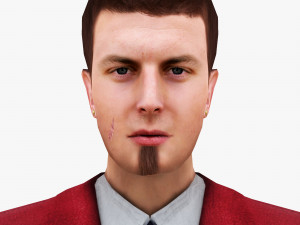 man 55 -with 250 animations 3D मॉडल