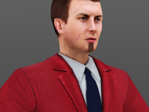 man 55 -with 250 animations 3D मॉडल