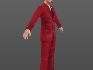 man 55 -with 250 animations 3D मॉडल