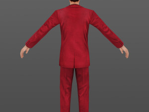 man 55 -with 250 animations 3D मॉडल