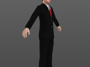 man 57 -with 250 animations Model 3D