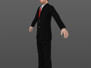 man 57 -with 250 animations Model 3D