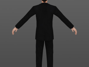 man 57 -with 250 animations Model 3D