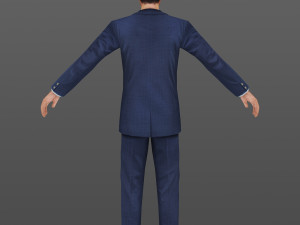 man 58 -with 250 animations Modelo 3D