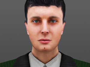 man 59 -with 250 animations Modelo 3D