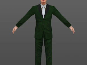 man 59 -with 250 animations 3D Model