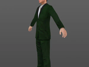 man 59 -with 250 animations 3D Model