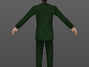 man 59 -with 250 animations Model 3D