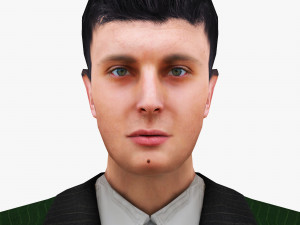 man 59 -with 250 animations Model 3D