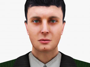 man 59 -with 250 animations 3D Model