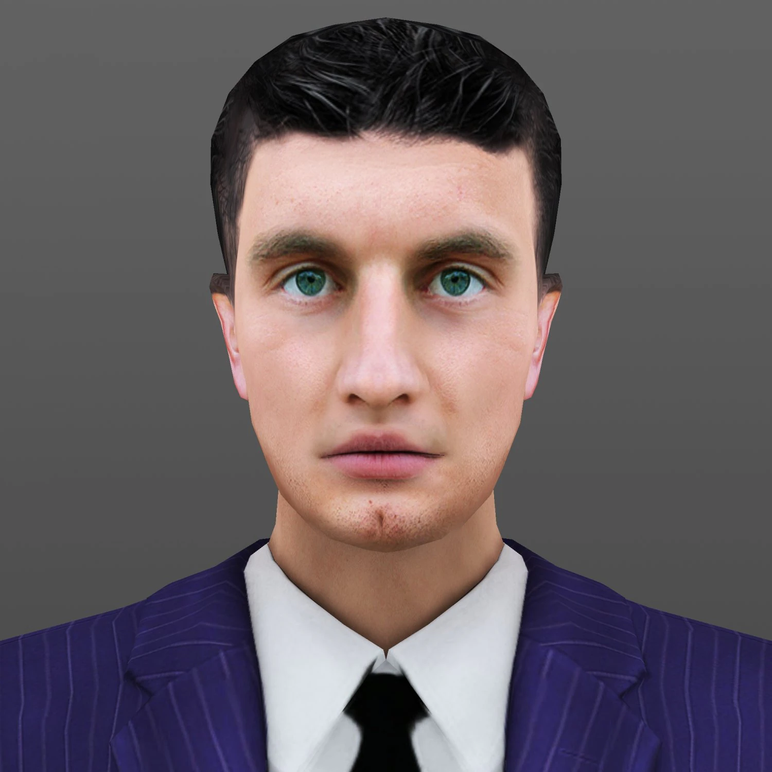 man 60 -with 250 animations 3D Model .c4d .max .obj .3ds .fbx .stl .blend 