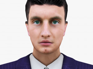 man 60 -with 250 animations 3D Модель