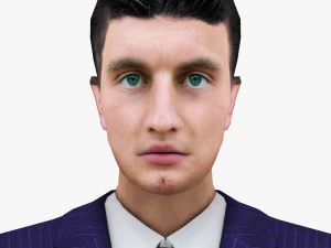 man 60 -with 250 animations 3D Model
