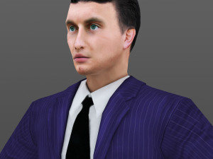 man 60 -with 250 animations 3D Модель