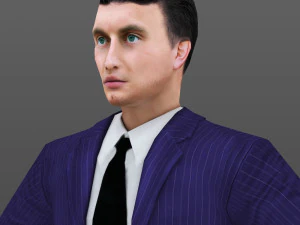 man 60 -with 250 animations 3D Model