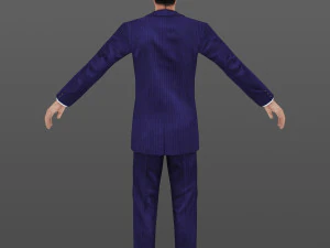 man 60 -with 250 animations 3D Model