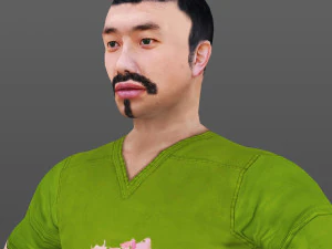 man 61 -with 250 animations 3D Model