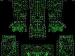 man 61 -with 250 animations Modelo 3D
