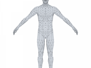 man 61 -with 250 animations Modelo 3D