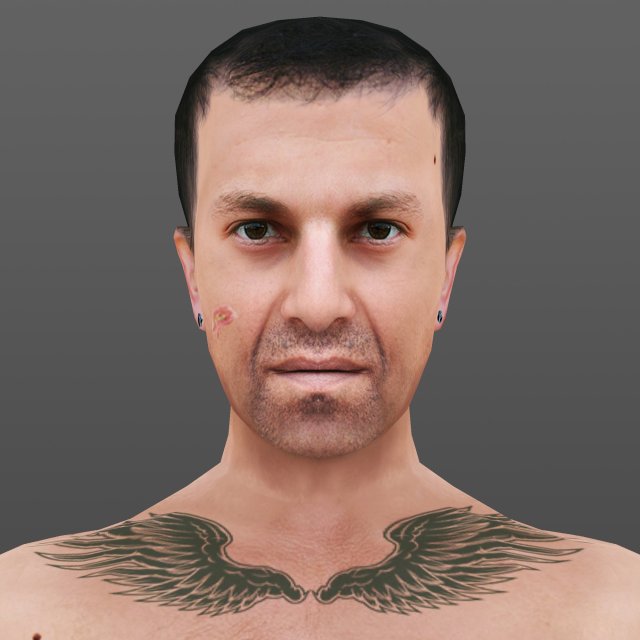 man 62 -with 250 animations 3Dモデル .c4d .max .obj .3ds .fbx .stl .blend 