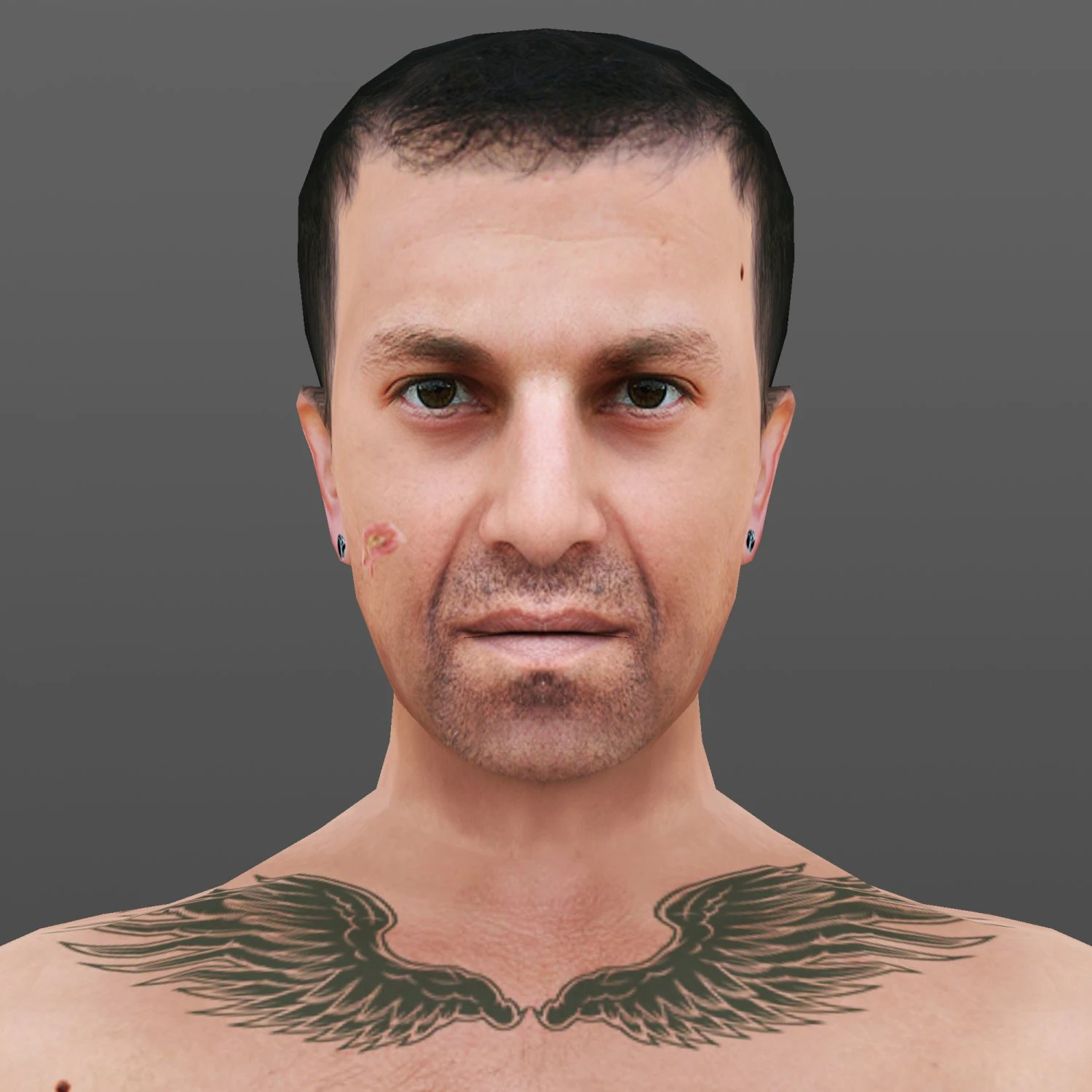 man 62 -with 250 animations 3D Model .c4d .max .obj .3ds .fbx .stl .blend 