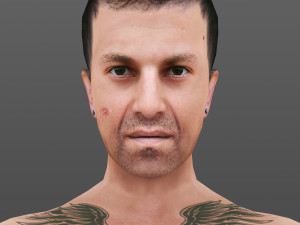 man 62 -with 250 animations 3Dモデル