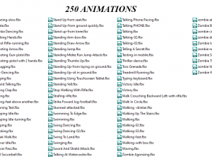 man 62 -with 250 animations 3Dモデル