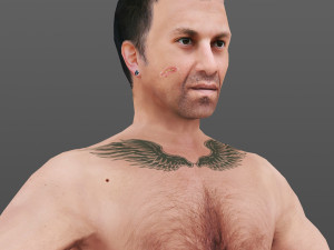 man 62 -with 250 animations 3Dモデル