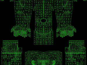 man 62 -with 250 animations 3Dモデル