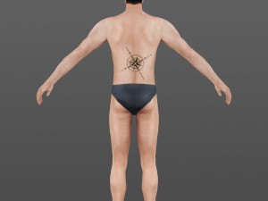 man 63 -with 250 animations 3D Model