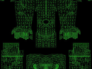 man 64 -with 250 animations 3D Модель