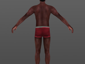 man 65 -with 250 animations 3D Модель