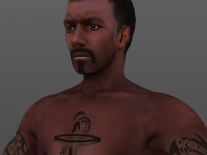 man 66 -with 250 animations 3D Model