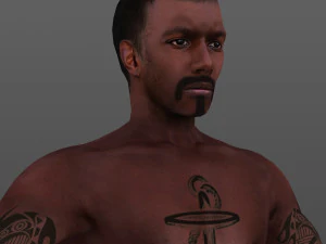 man 66 -with 250 animations 3D Model