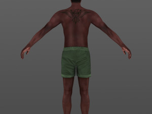 man 66 -with 250 animations 3D Model