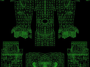 man 66 -with 250 animations 3D Model