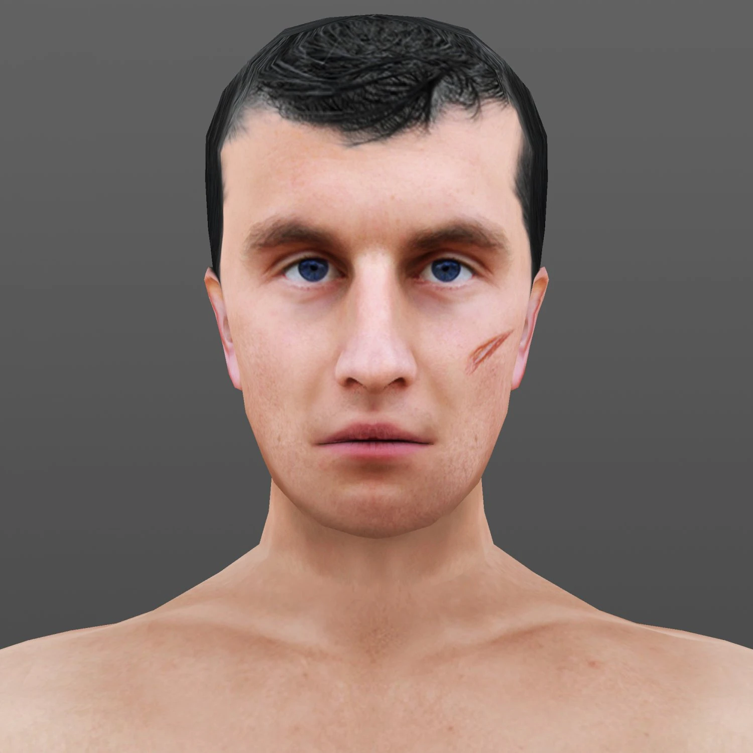 man 67 -with 250 animations 3D Model .c4d .max .obj .3ds .fbx .stl .blend 
