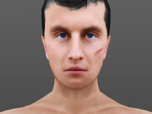 Mann 67 &ndash; mit 250 Animationen 3D Modell