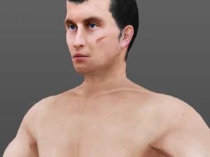 man 67 -with 250 animations 3D Model