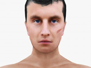 man 67 -with 250 animations 3D Model