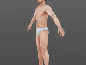 man 67 -with 250 animations 3D Model