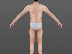 man 67 -with 250 animations 3D Model