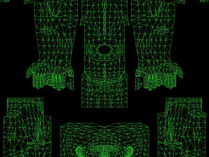 man 67 -with 250 animations 3D Модель